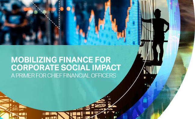 Mobilizing finance for corporate social impact: a primer for chief financial officers
