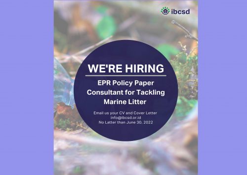 Job Vacancy: EPR Policy Paper Consultant for Tackling Marine Litter