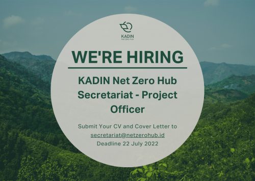 KADIN Net Zero Hub Secretariat – Project Officer