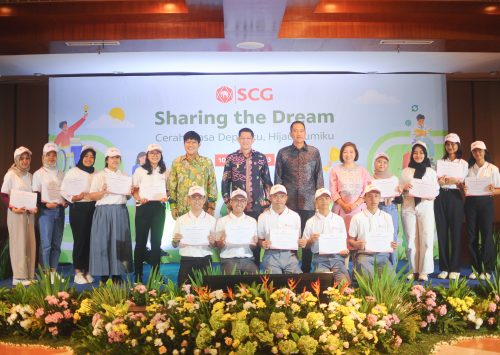 SCG Empowers Indonesian Education and Sustainability with “Sharing the Dream” Scholarships