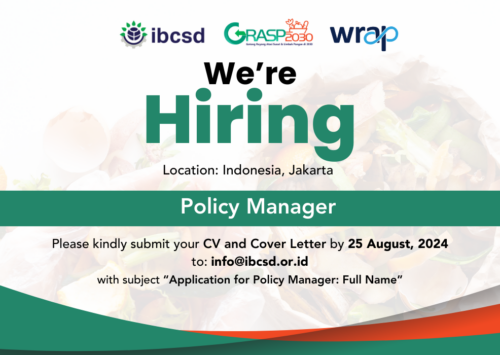 Vacancy: Policy Manager