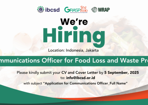 Communications Officer for Food Loss and Waste Project